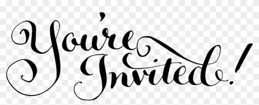 You&invited Clipart - Youre - You Are All Invited #82249