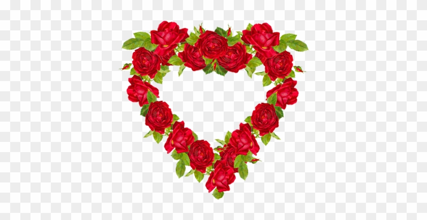Heart Of Red Roses - Rosen-postkarten-collage Grußkarte #83545