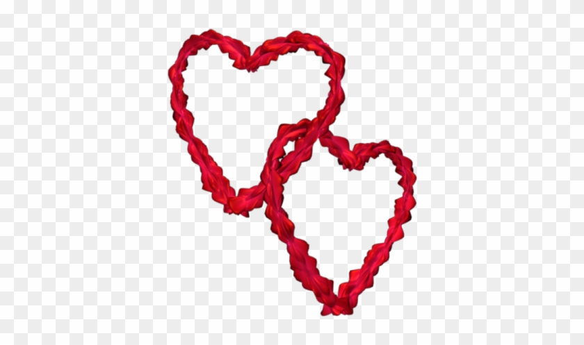 Flowery Entangled Love Hearts Transparent Background - Heart #83925