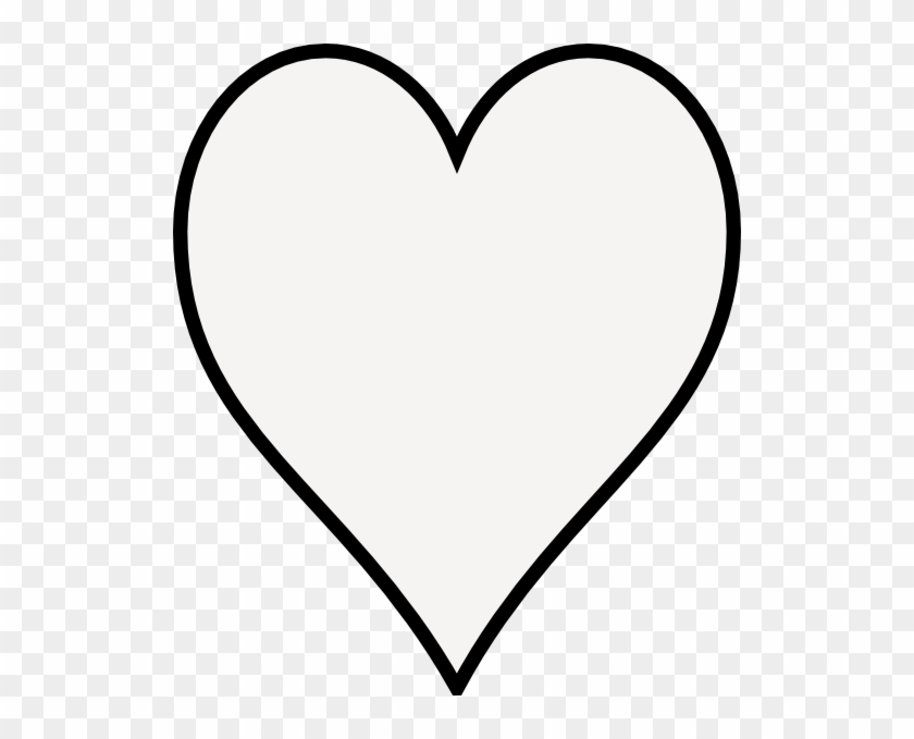 How To Set Use Heart- Outline Svg Vector - Heart Icon Png White #84814