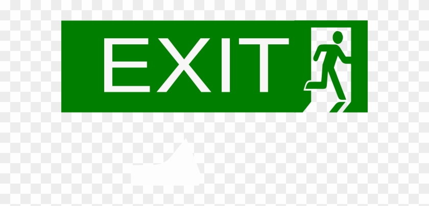 Exit Clip Art - Emergency Exit #85626