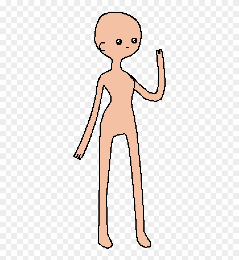 Full Body Girl Base - Cartoon #461208