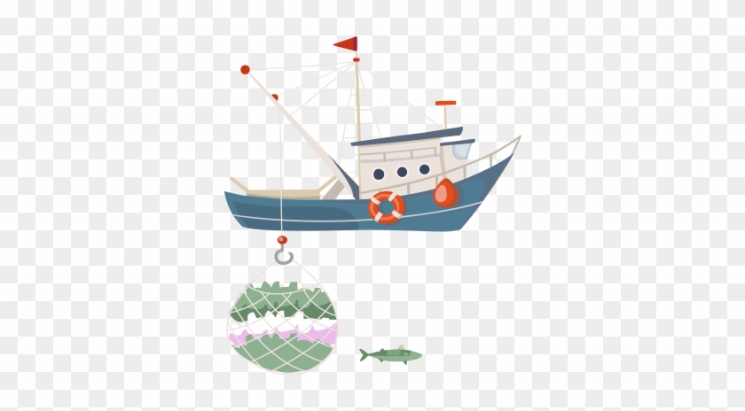 Boat - Fish Traceable In The Sea While Purse Seine Fishing #461687