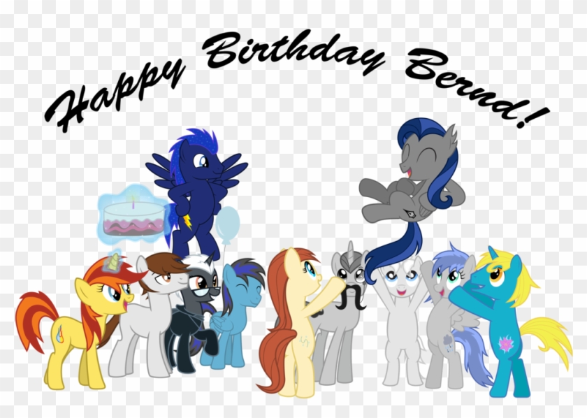 Happy Birthday Bernd By Yanoda - Cartoon #462103