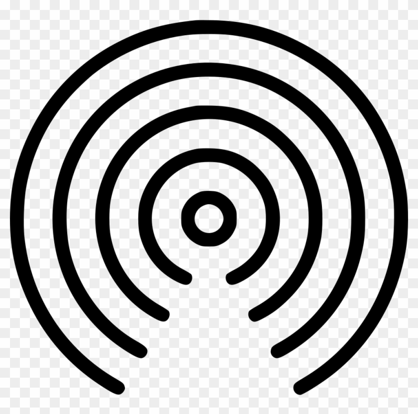 Connection Signal Wifi Radio Waves Antenna Wireless - Radio Waves Png #462179