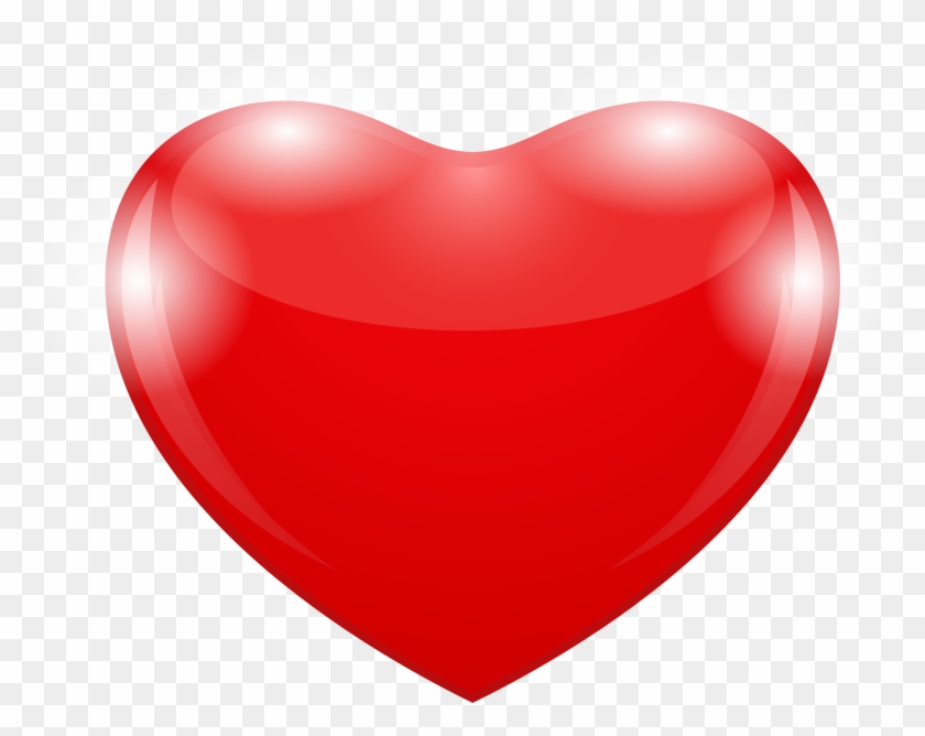 Red Shiny Heart - Schmuck #462453