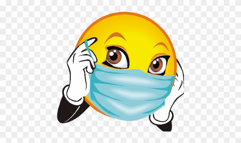 And The Uncircumcised Man Child Whose Flesh Of His - Smiley Face With Mask #462514