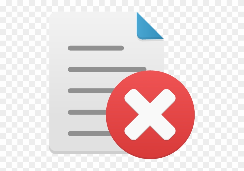 Delete File Icon - Delete File Icon Png #462684