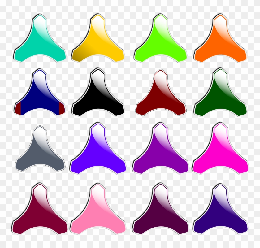 Free Gloss Buttons - Clip Art #463192