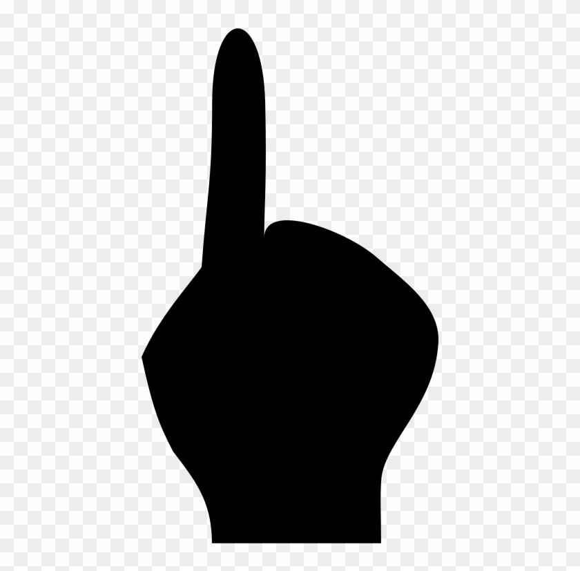 Free Finger - Silhouette #463297
