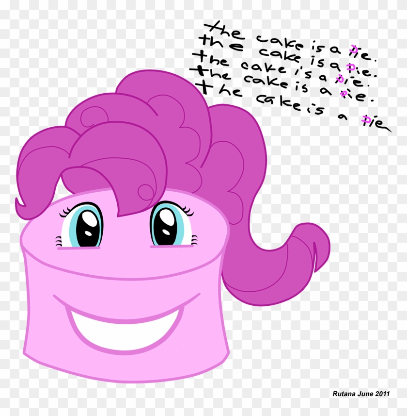 The Cake Is A Pie By Rutana - Cartoon #463500