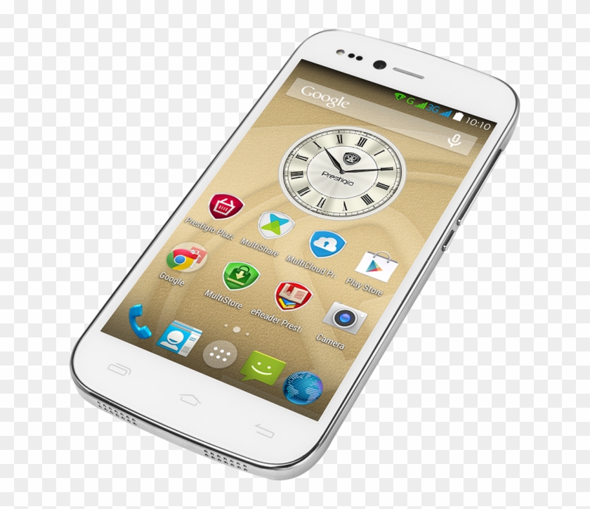 Previous - Next - Prestigio Multiphone 3502 Duo - Dual-sim - 4 Gb - White #464028