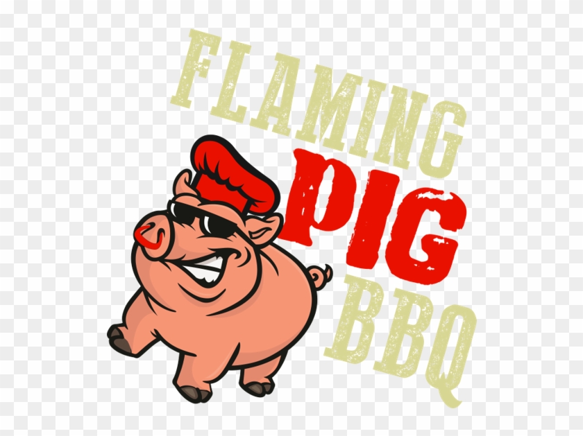 Flaming Pig - Cartoon #464047