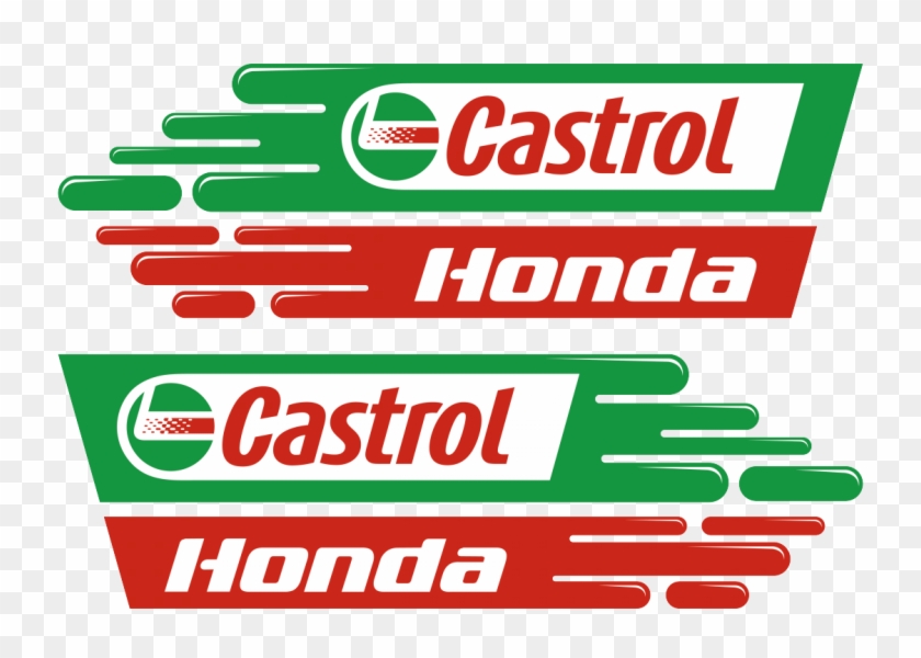 Castrol Logo Wwwimgkidcom The Image Kid Has It - Castrol 48-utz5-xhap Racing Sticker Set Motorbike Car #464186