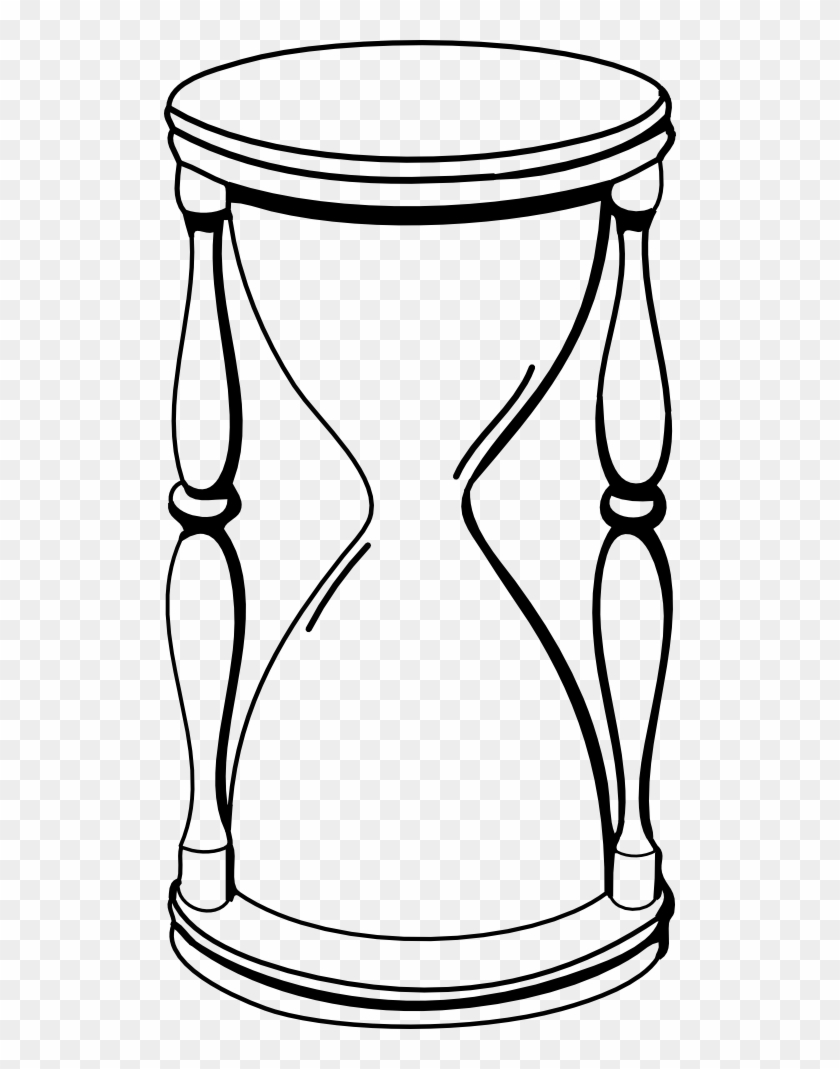 Picture Of Hourglass - Empty Hourglass Clipart #464895
