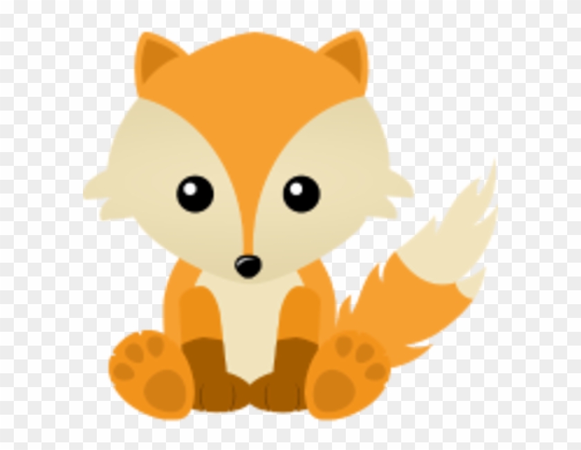 Fox Clipart Kawaii - Cute Cartoon Fox Png #465338