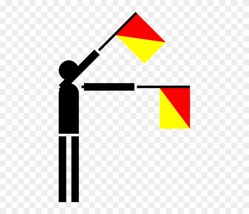 Signs, Symbols, Flags, Whiskey, Navy, Semaphore - Semaphore Flags #465749