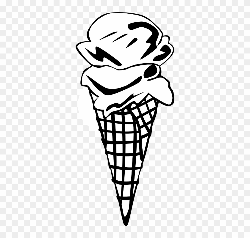 Cold Clipart Cold Food - Ice Cream Cone Clip Art #466031