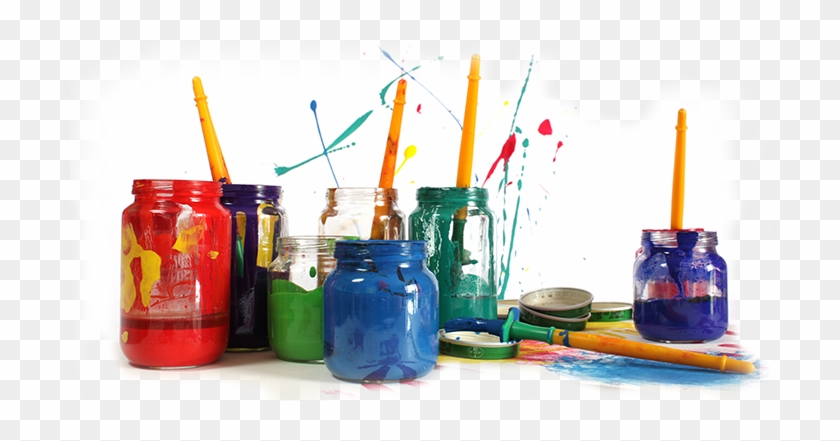 En El Hogar Se Emplean Los Solventes Orgánicos Como - Tarros De Pintura Png #466121