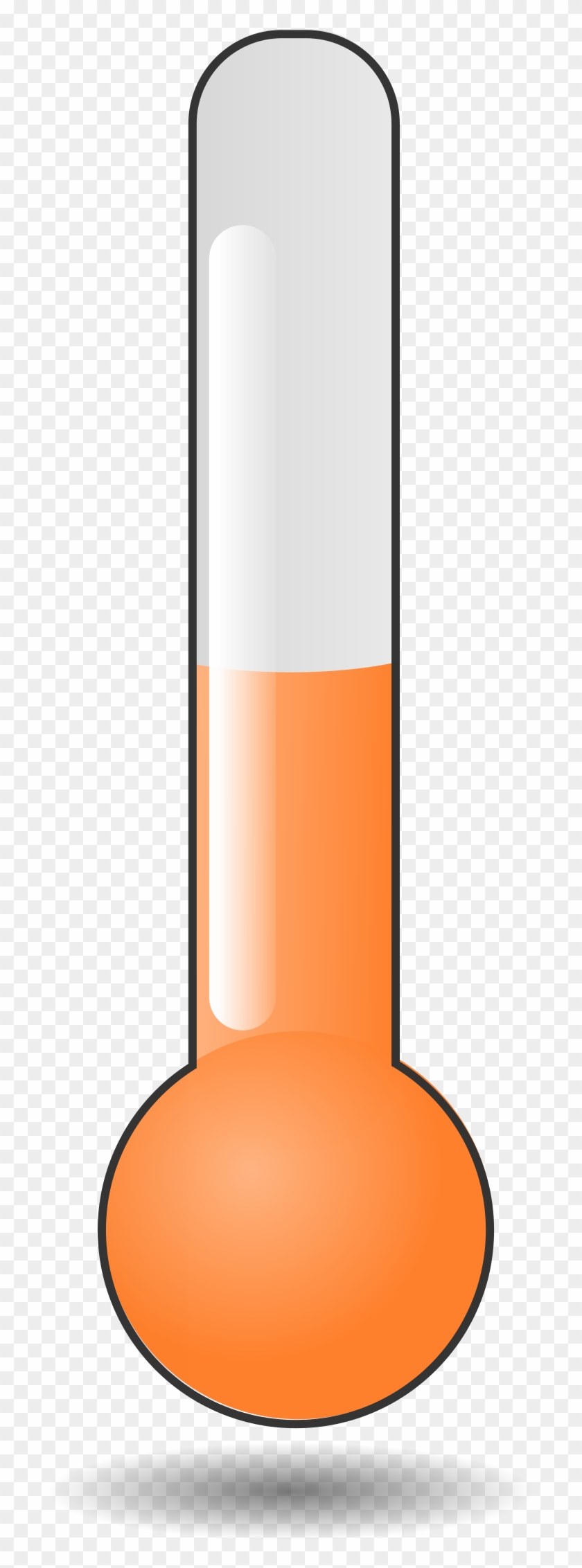 Free Weather Thermometer Clip Art - Wood #466521
