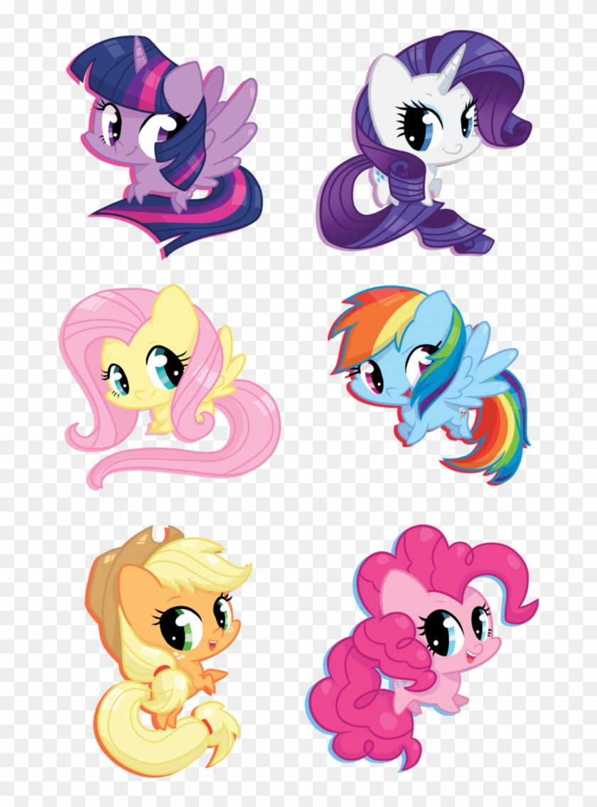 Mlp Fim Sticker Sheet By Kmwolf On Deviantart - My Little Pony Png #466523