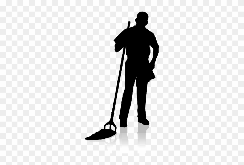 No Frame - Cleaner Silhouette Png #466899