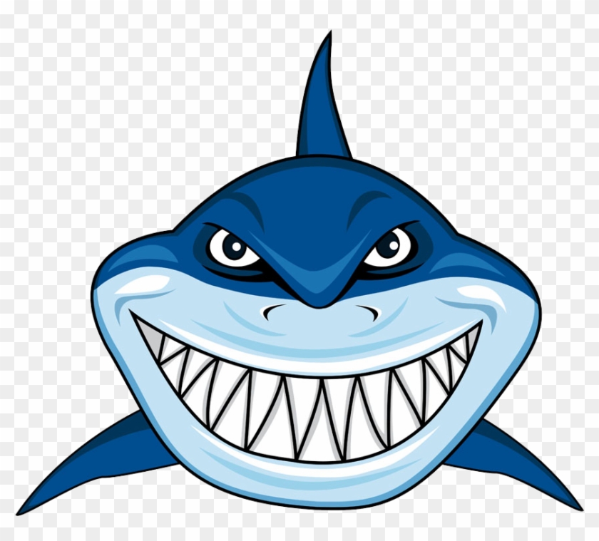 Great White Shark Cartoon Clip Art - Great White Shark Cartoon Clip Art #467300