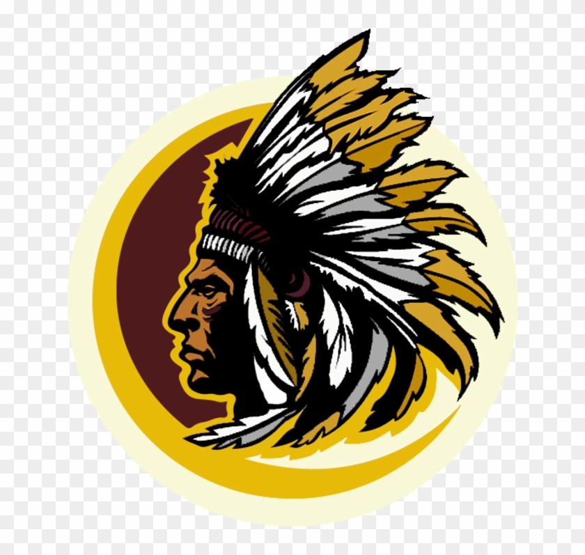 Donna High School - Red Indian Logo #467225