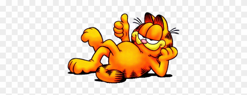 Top Ten Most Famous Cartoon Animals - Garfield Thumbs Up #467384
