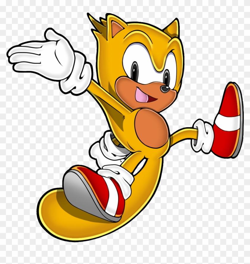 Ray The Flying Squirrel Model Sonic World - Ray The Flying Squirrel #467639