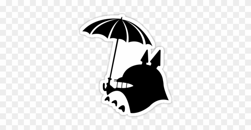 My Neighbor Totoro By Luc Kersten Dã©co Home And Accessories - My Neighbor Totoro Silhouette #468209