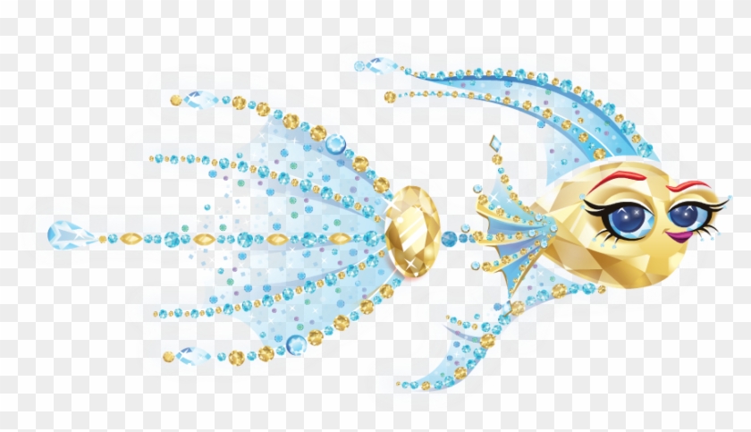 Diamond Clipart Rare - Fish With Attitude Fish #468390