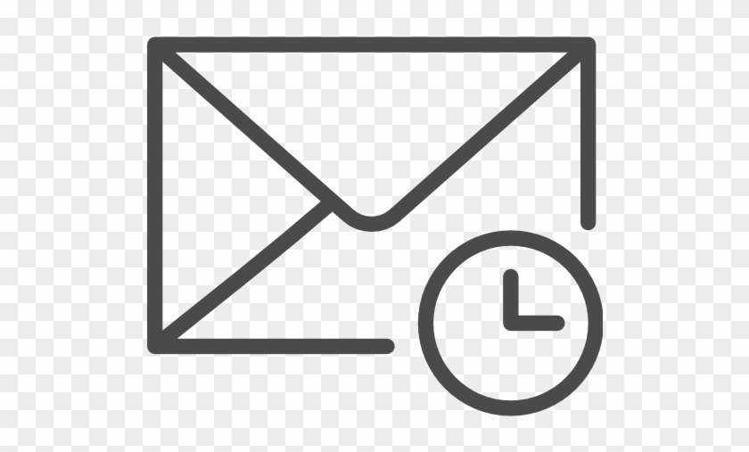 Date Clipart Email - Transparent Background Envelope Icon #468847