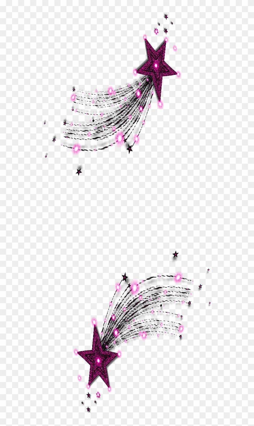 Pink Star Clipart - Drawing #469113