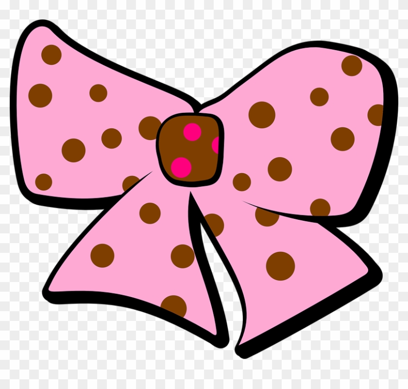 Pink Bow Clipart 8, - โบว์ สีชมพู Png #469283