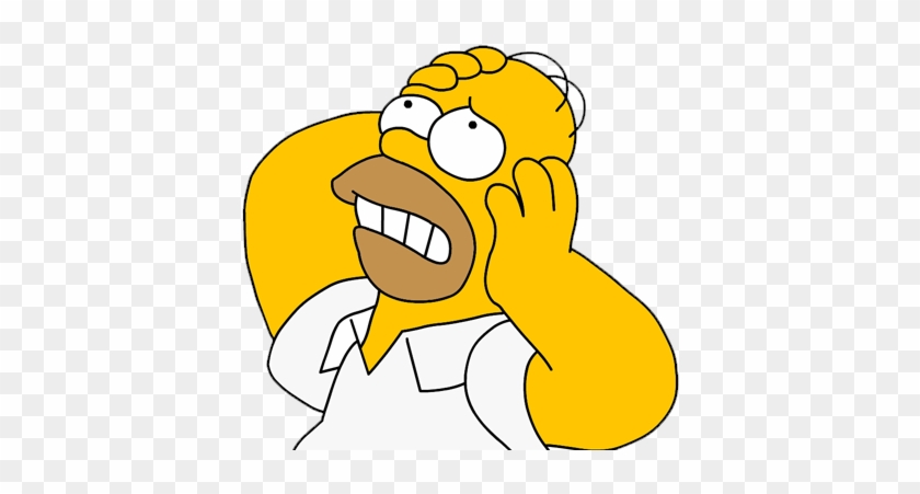 Besides, Every Time I Learn Something New, It Pushes - Homer Simpson Fond Transparent #469633