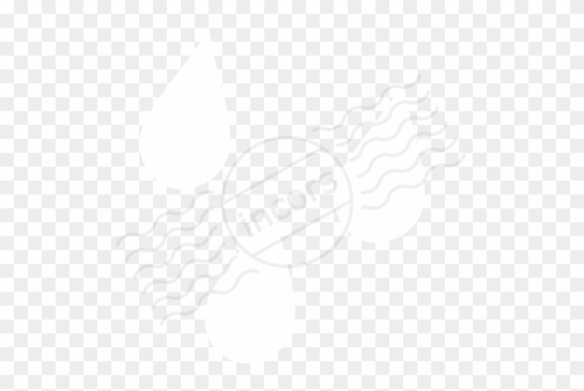 Rain Drops Icon - White Rain Drops Png #470196