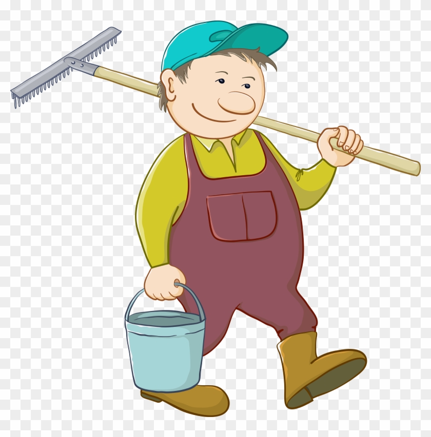 Neighborhood Clean-ups - Cartoon Working Outside #470335