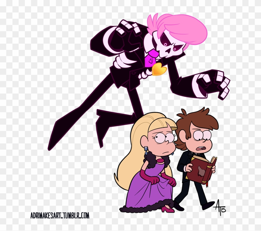 Mystery Person Clip Art - Mystery Skulls Gravity Falls #470383