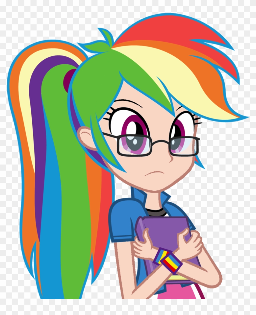 Zacatron94, Book, Cute, Dashabetes, Dork, Editor - Nerd Rainbow Dash #470782