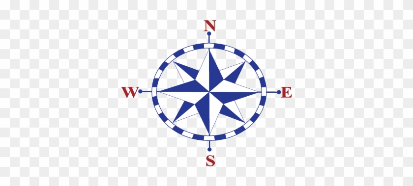 Compass Rose Vector Art For Kids - Small Compass Tattoo Design #471142