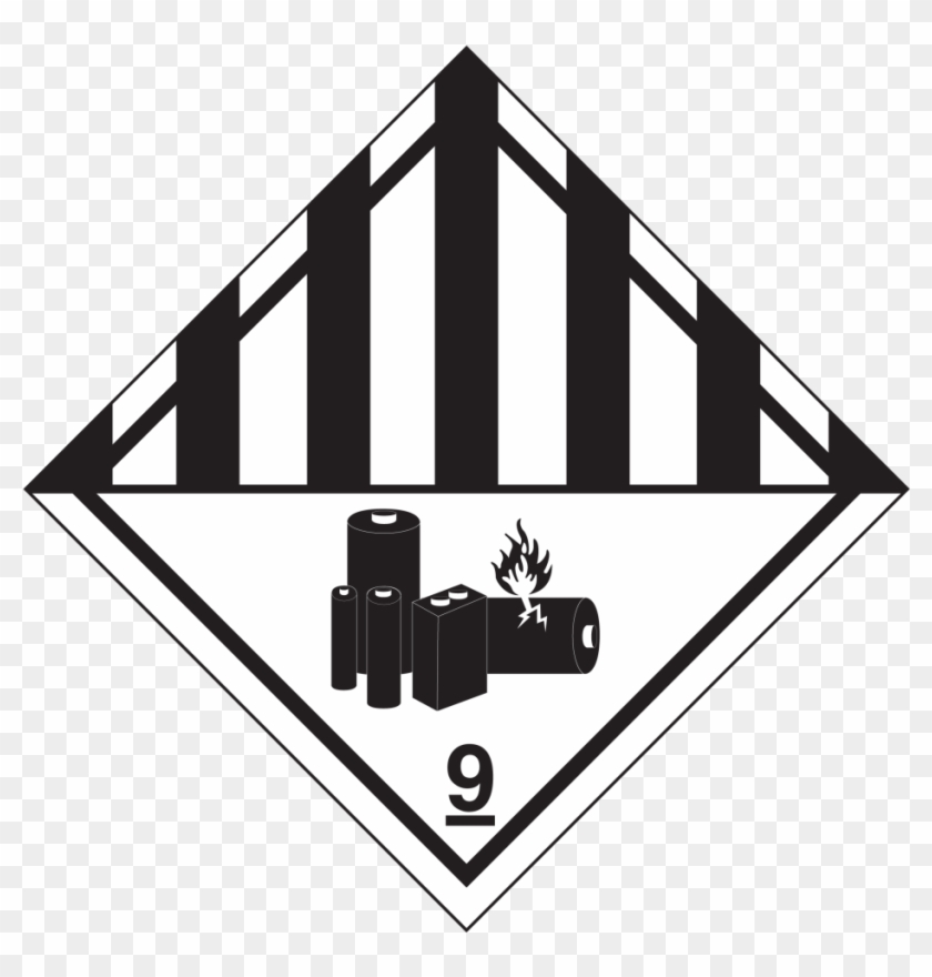 Lithium Batteries - Class 9 Hazardous Materials #471233