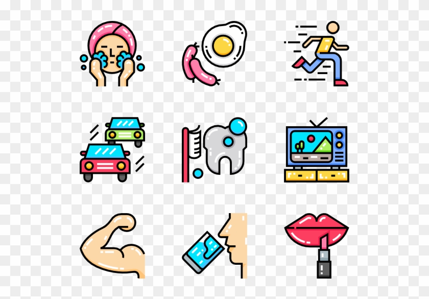 Morning Routine - Icons For Web Design #471283