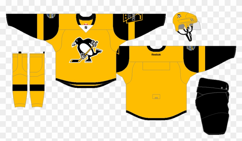 Pittsburgh Penguins 2017 Stadium Series Team Issued #471346