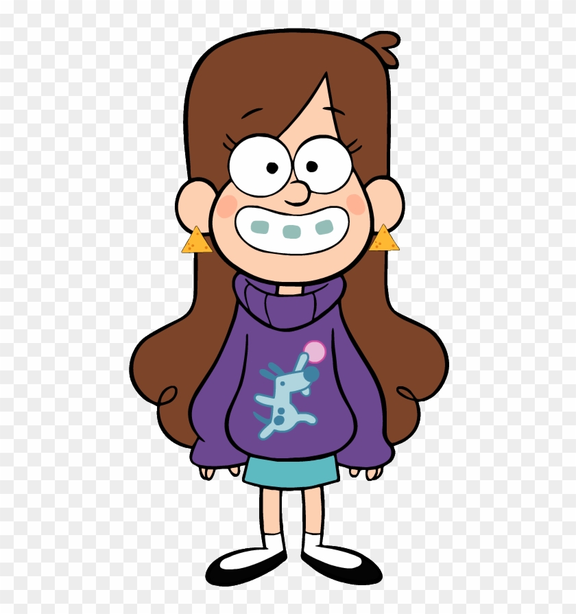 Mabel Basketball Dog Sweater With Dorito Ear Rings - Gravity Falls Mabel Sweaters #471462