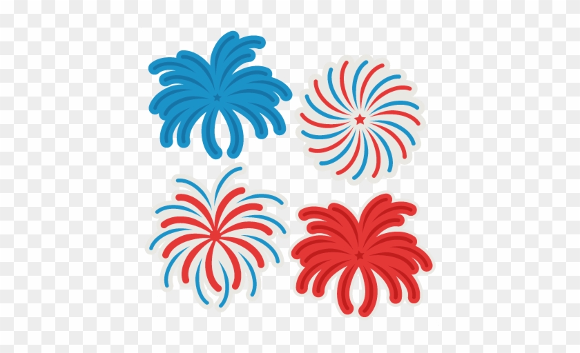 Firework Set Svg Cutting File Firework Svg Cut File - Fireworks Cut File #471622