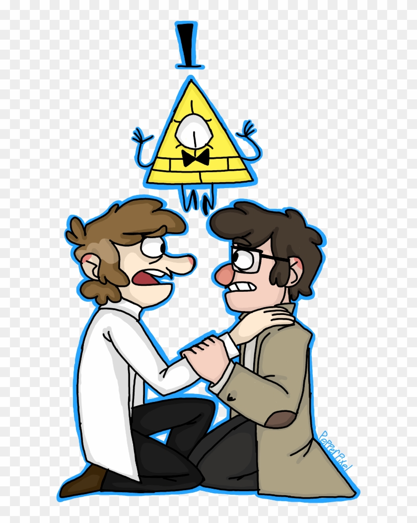 Two Nerds And A Demon By Pepperpixel - Cartoon #471688