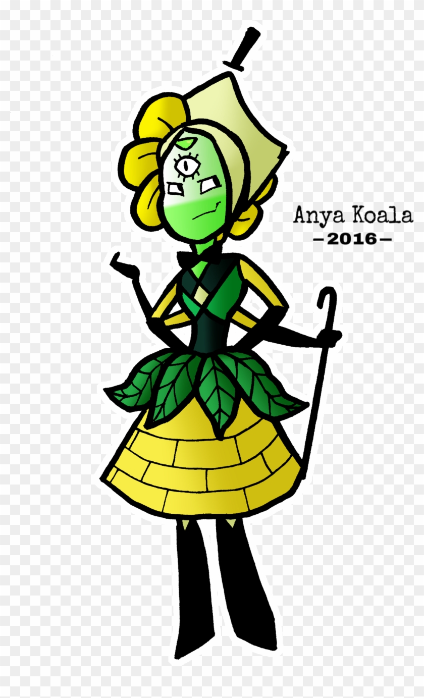 Bill Cipher - Peridot - Flowey - Fusion - Fan Art - - Gravity Falls Crossover Fanart Bill #471723