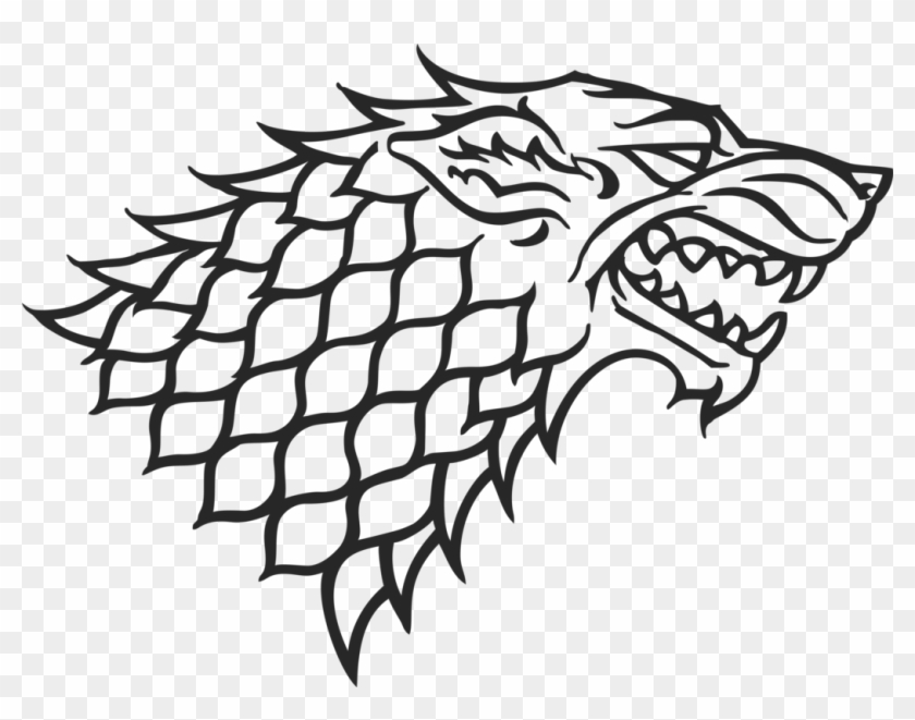 Dad - Game Of Thrones Wolf Symbol #471890
