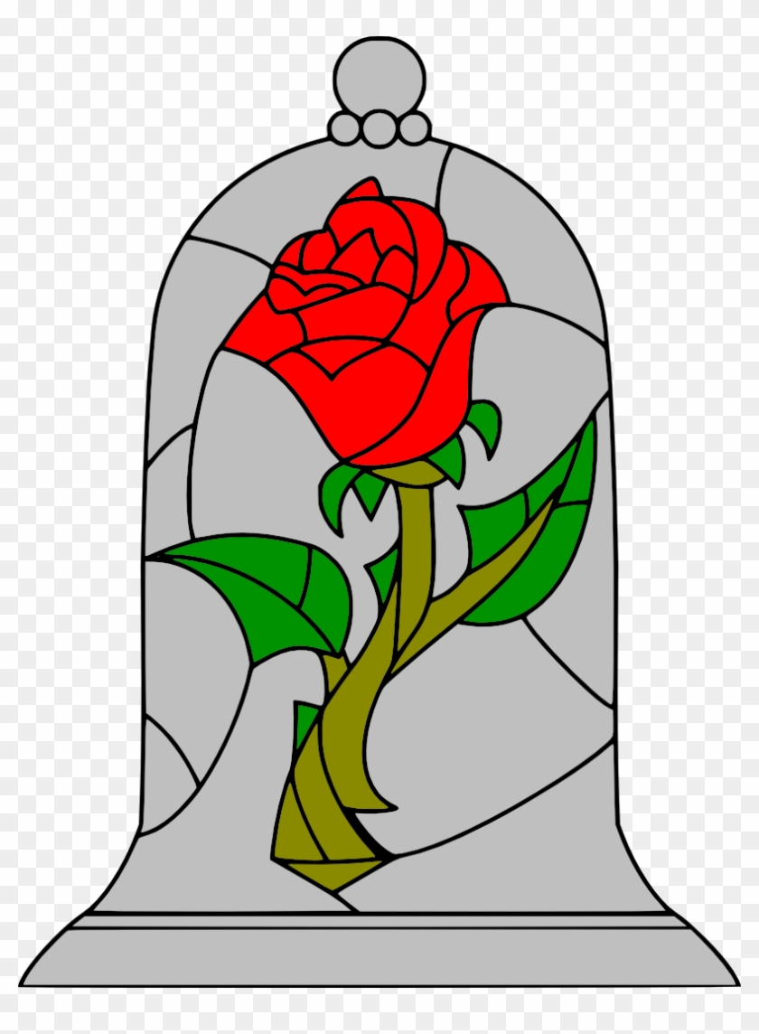 Movies, Personal Use, Beauty And The Beast Rose, - Beauty And The Beast Roses Drawing #472018